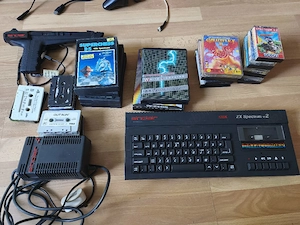 Sinclair ZX  Spectrum +2 30 Casete originale!