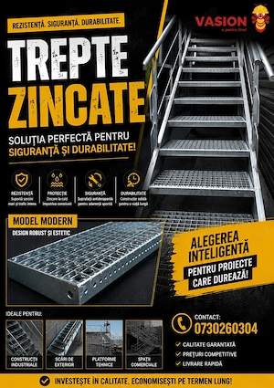 OFERTA! Trepte zincate 