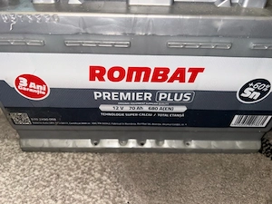 Baterie Auto Rombat Premier Plus 12V 70Ah 680A - Aproape noua cu Garantie - imagine 2
