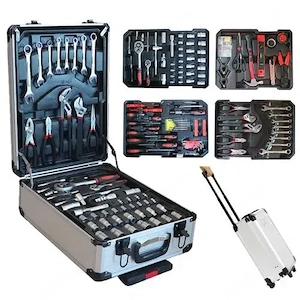 Set de scule depozitate in troler