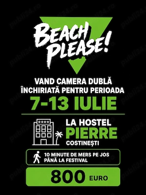 Cedez camera dubla Costinesti - Beach Please