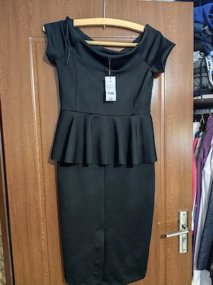 Rochie neagra eleganta  - imagine 3
