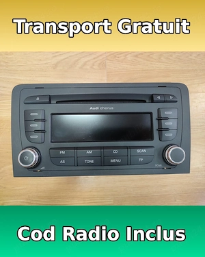 Radio CD MP3 Original Audi Chorus 2+ (8P0 035 152 E) A3 S3 TT - imagine 5