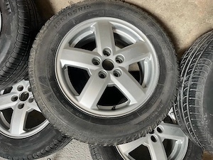 Set 5 jante originale Skoda / VW 15” 5x100 + anvelope 195/65 R15 - imagine 3