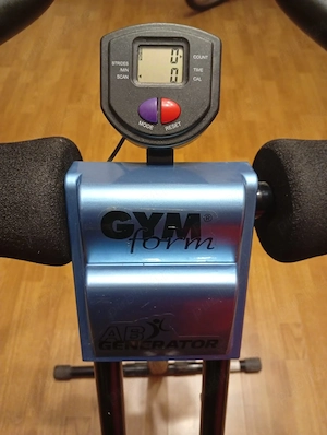vind aparat pentru abdomen  marca . gim form  generator. 