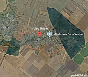 Teren intravilan Casa 809 mp Sat Valea Roșie Jud Călărași la 60 km fata de București - imagine 4