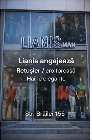 Lianis angajeaza  retusier  croitoreasa 