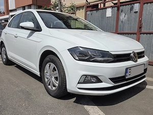 Volkswagen Polo 2021 1.0 MPI 80CP TVA deductibil AC Front Assist - imagine 7
