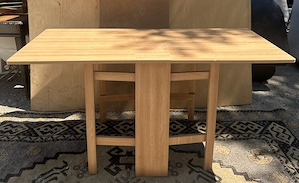 Masa dining pliabila; Masa Extensibila cu blat 160x72 cm - imagine 4
