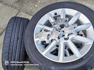 Jante cu anvelope Audi A4 J5x112 R16  - imagine 5