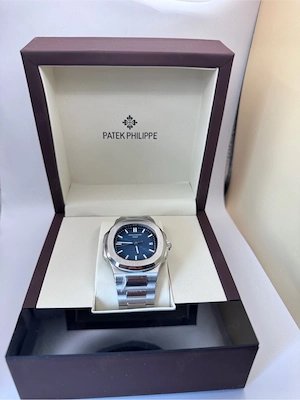 Ceas Patek Philippe Nautilus Dark Blue, 40 mm, Nou