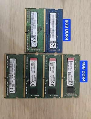 Memorie laptop DDR3 DDR4 4 8 GB