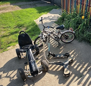 vand kart,trotinete si bicicleta