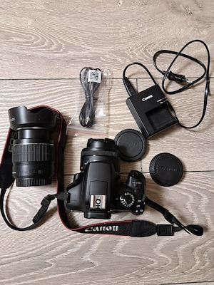 Aparat foto Canon 1300d +  doua obiective foto - imagine 3