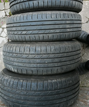 Genti si anvelope Nexen pt Passat 195/55 R15 = 800 lei - imagine 4