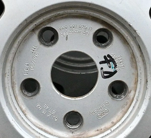 Genti si anvelope Nexen pt Passat 195/55 R15 = 800 lei - imagine 2