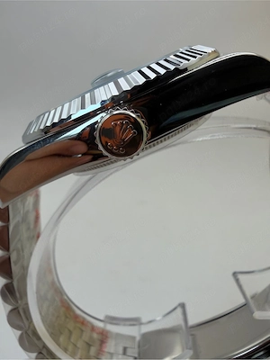 Ceas Rolex Datejust Blue Sunburst 41mm, Nou - imagine 4