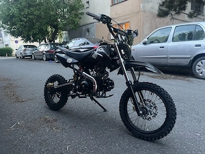 Vand motocross motocicleta de copii 125 cm3, motor in 4 timpi 4T, 7 luni vechime - imagine 5