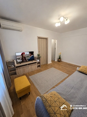 2 camere renovat complet Piața Domenii Ion Mihalache mobilat nou etaj 1 - imagine 9