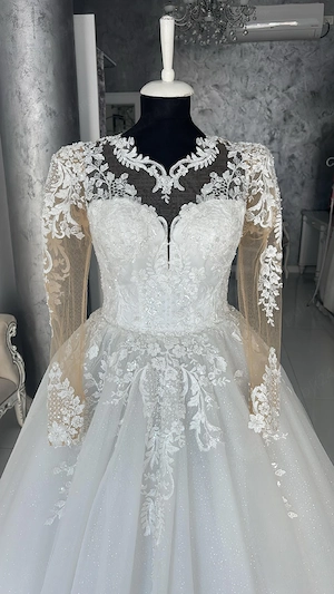 Vand rochie de mireasa  - imagine 5