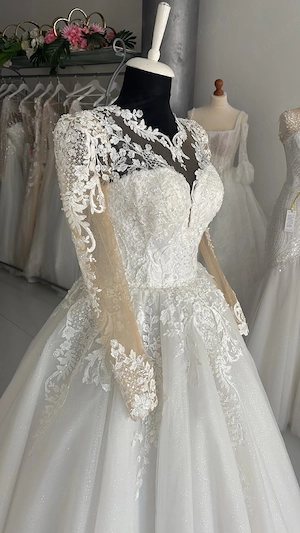 Vand rochie de mireasa  - imagine 2