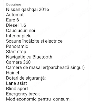 nissan qashqai 2016 - imagine 2