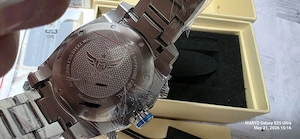 Ceas Yelang, mecanism Japan Eco-Drive VR42 (SOLAR), cadran iluminat cu tuburi de Tritium, 1500 RON - imagine 3