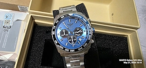 Ceas Yelang, mecanism Japan Eco-Drive VR42 (SOLAR), cadran iluminat cu tuburi de Tritium, 1500 RON - imagine 2