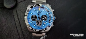 Ceas Yelang, mecanism Japan Eco-Drive VR42 (SOLAR), cadran iluminat cu tuburi de Tritium, 1500 RON - imagine 5