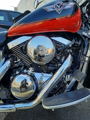 Kawasaki Vulcan VN 1500 Classic Fire & Steel 1997, 4.500 euro - imagine 5