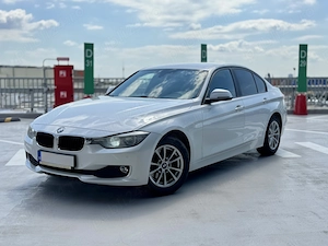 BMW Seria 3 F30 2015 2.0 diesel Efficient Dynamics-Pachet M interior, Scaune sport piele, alb perlat - imagine 2