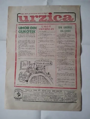 468. Revista de umor, Urzica nr. 4, 1995 - imagine 2