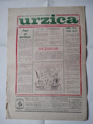 466. Revista de umor, Urzica nr. 6, 1995 - imagine 2