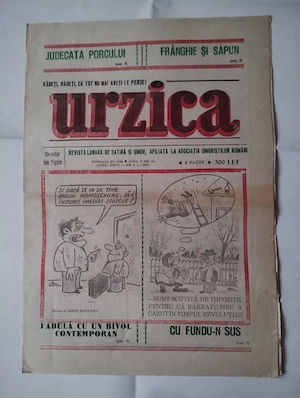 466. Revista de umor, Urzica nr. 6, 1995