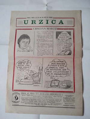 465. Revista de umor, Urzica nr. 7, 1995 - imagine 2