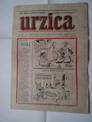 464. Revista de umor, Urzica nr. 9, 1995