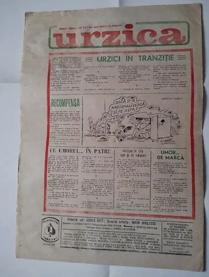464. Revista de umor, Urzica nr. 9, 1995 - imagine 2