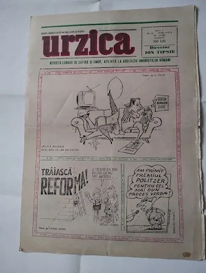 461. Revista de umor, Urzica nr. 12, 1995