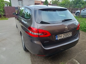 Vand pueugeot 308, 1.2 benzina, 130cp, 2014, euro 6 - imagine 4
