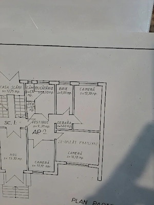 Vand 3 camere Manastur 160.000 euro  -  negociabil  - imagine 4