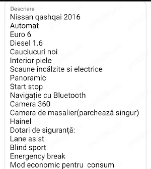 nissan qashqai 2016 - imagine 8