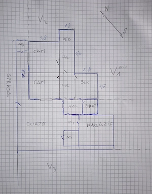 Apartament 2 camere la casa 50.000 eur