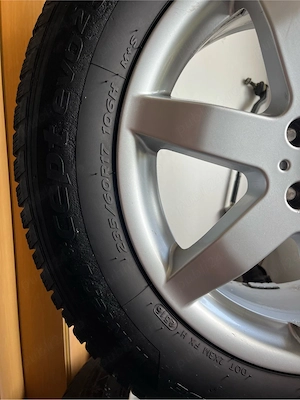 jante Mercedes Benz originale 5x112 r17 + cauciucuri 17 - imagine 5