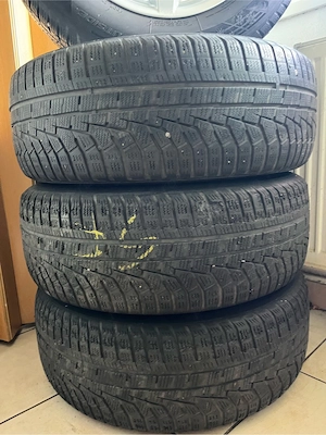 jante Mercedes Benz originale 5x112 r17 + cauciucuri 17 - imagine 3