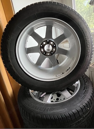jante Mercedes Benz originale 5x112 r17 + cauciucuri 17 - imagine 2