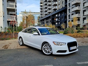 Audi a6 c7 2.0 tfsi premiun 220cp benzina euro 5 2013 automat trapa piele side assist camera  - imagine 3
