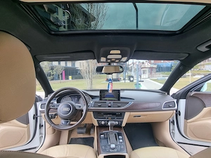 Audi a6 c7 2.0 tfsi premiun 220cp benzina euro 5 2013 automat trapa piele side assist camera  - imagine 14