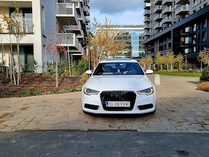 Audi a6 c7 2.0 tfsi premiun 220cp benzina euro 5 2013 automat trapa piele side assist camera  - imagine 6