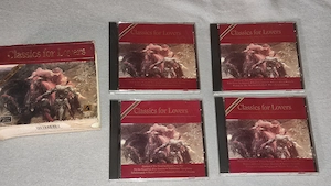 4 compact discuri -CLASSICS FOR LOVES - impecabile