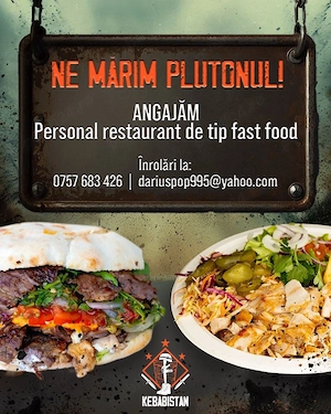 Angajam shaormar cu experienta